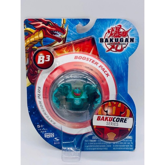 Bakugan Battle Brawlers BakuCore B3 Extension Plus Booster Pack Dan's Gauntlet - Picture 1 of 15